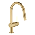 GROHE 32321GN2 - EUROCUBE keukenkraan, goudkleurig