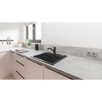 GROHE 324412432 - Keukenkraan START 184 mm zwart