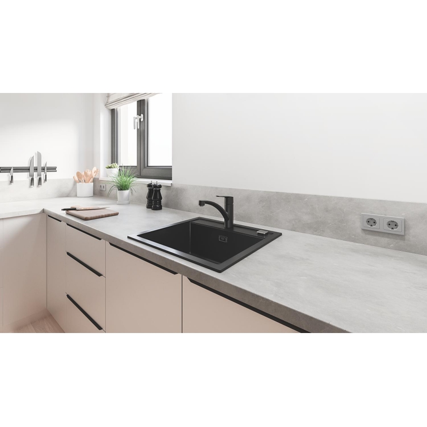 GROHE 324412432 - Keukenkraan START 184 mm zwart