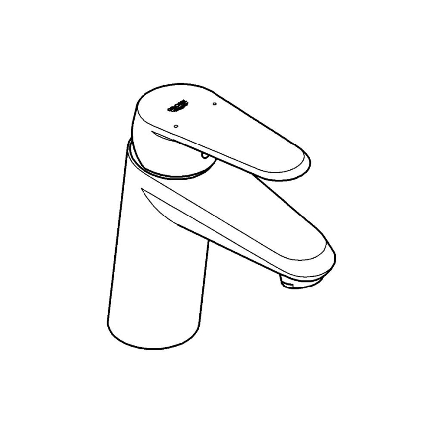 GROHE 3246920E - Wastafelmengkraan EURODISC COSMOPOLITAN maat S chroom