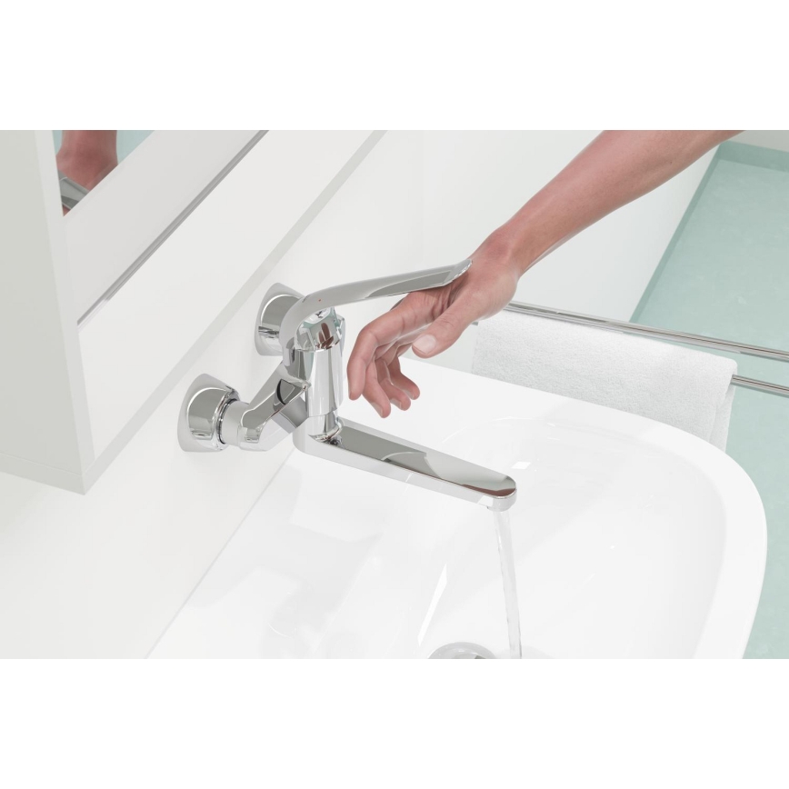 GROHE 32773000 - Wastafelkraan EUROECO SPECIAL 257 mm glanzend chroom