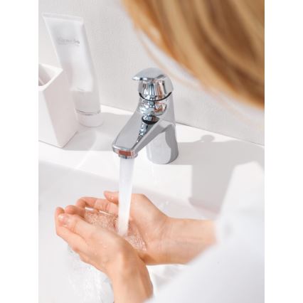 GROHE 32805000 - Wastafelmengkraan BAUCURVE DN 15, glanzend chroom