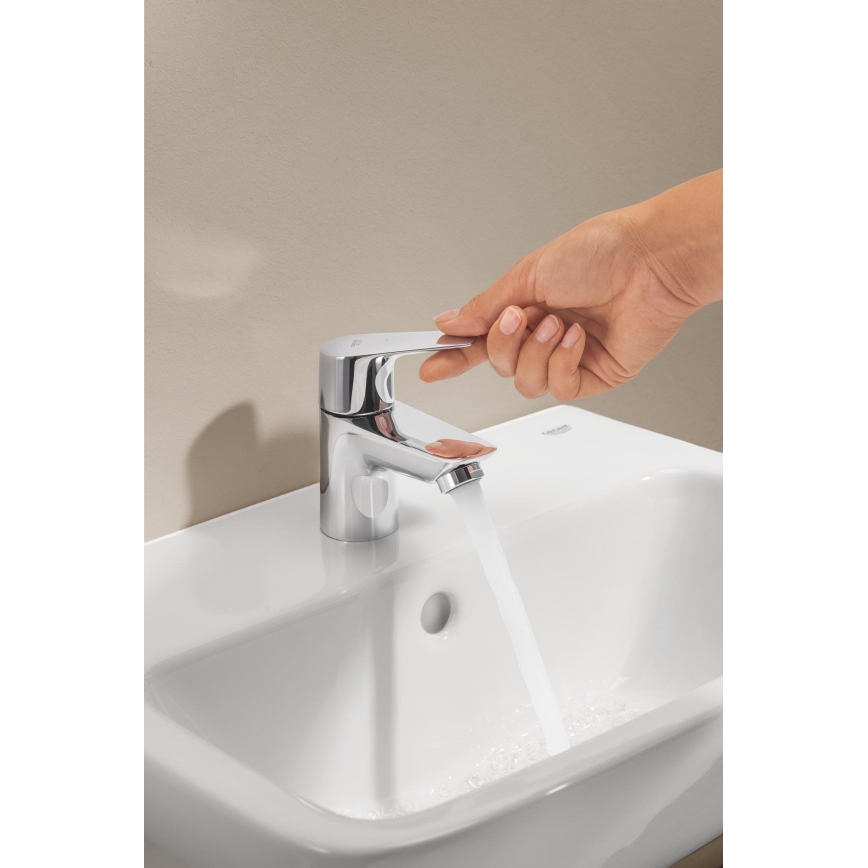 GROHE 32861001 - Wastafelkraan BAUEDGE 131 mm glanzend chroom