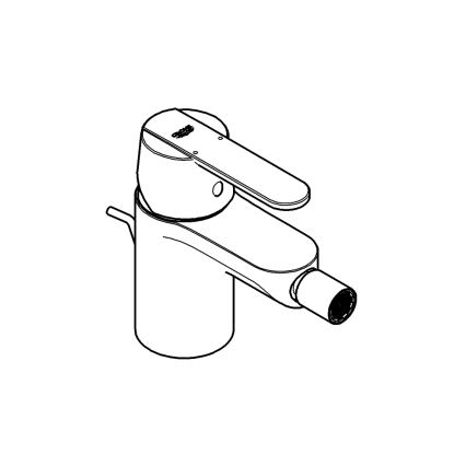 GROHE 32885000 - Bidetmengkraan GET DN 15 glanzend chroom