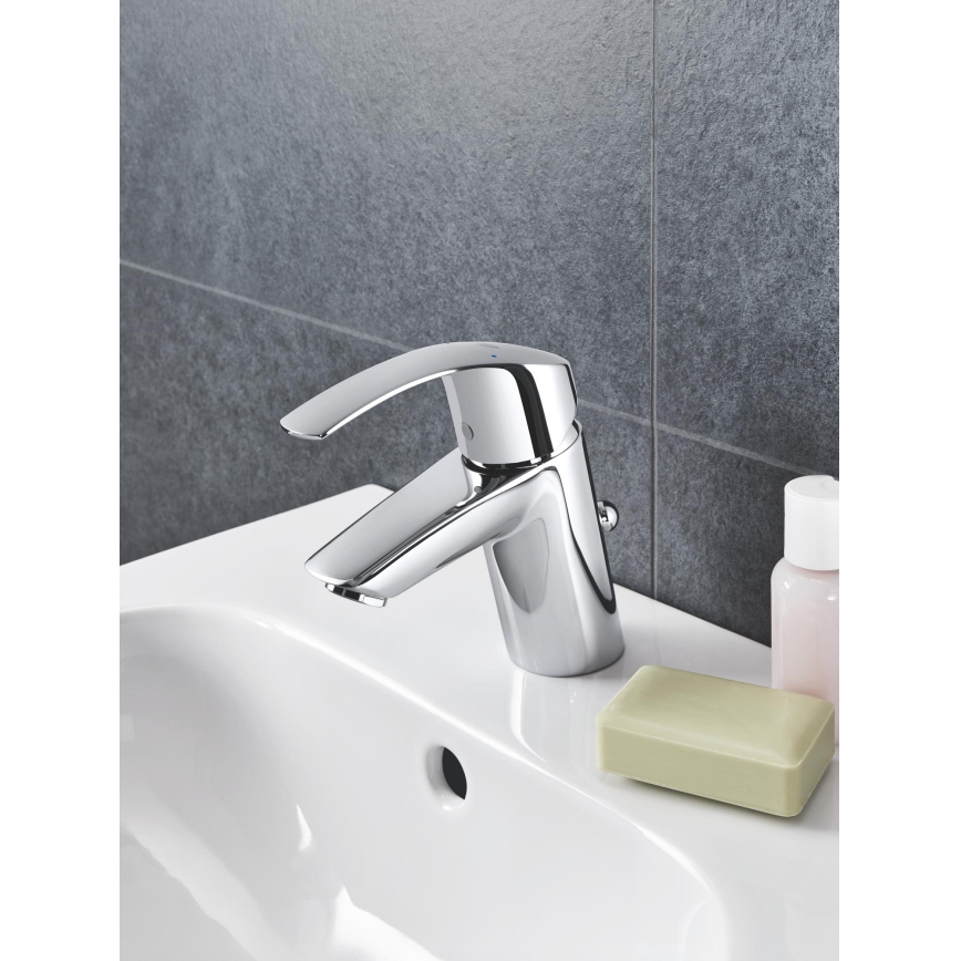 GROHE 33265002 - Wastafelmengkraan EUROSMART DN 15 maat S glanzend chroom