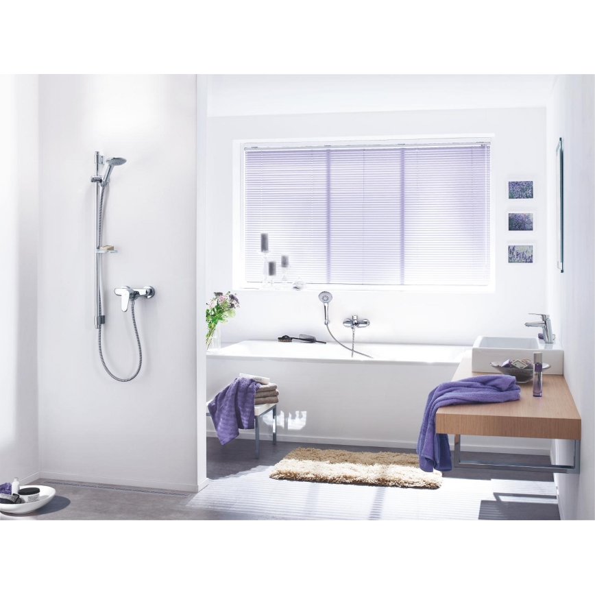 GROHE 33395002 - Badkraanset met mengkraan EURODISC COSMOPOLITAN glanzend chroom