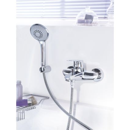 GROHE 33395002 - Badkraanset met mengkraan EURODISC COSMOPOLITAN glanzend chroom