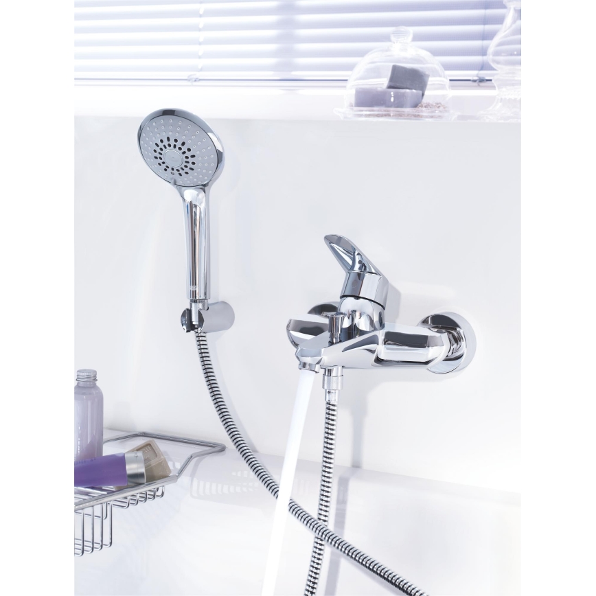 GROHE 33395002 - Badkraanset met mengkraan EURODISC COSMOPOLITAN glanzend chroom