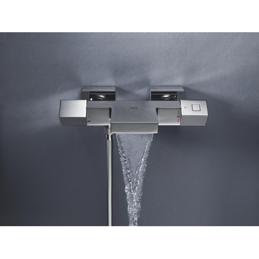 GROHE 34497000 - Thermostatische badkraan GROHTHERM CUBE DN 15 glanzend chroom