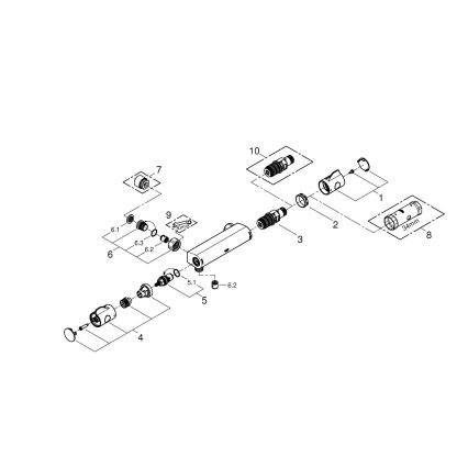 GROHE 34561000 - Thermostatische douchemengkraan DN 15 glanzend chroom