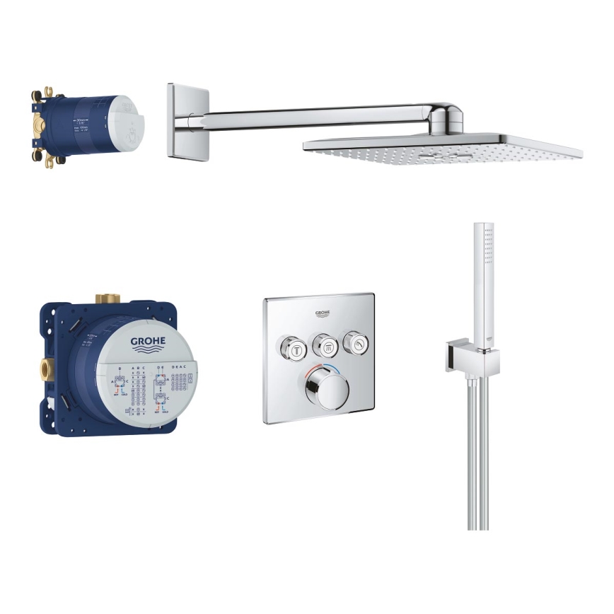 GROHE 34712000 - Doucheset SMARTCONTROL 310 × 310 mm glanzend chroom