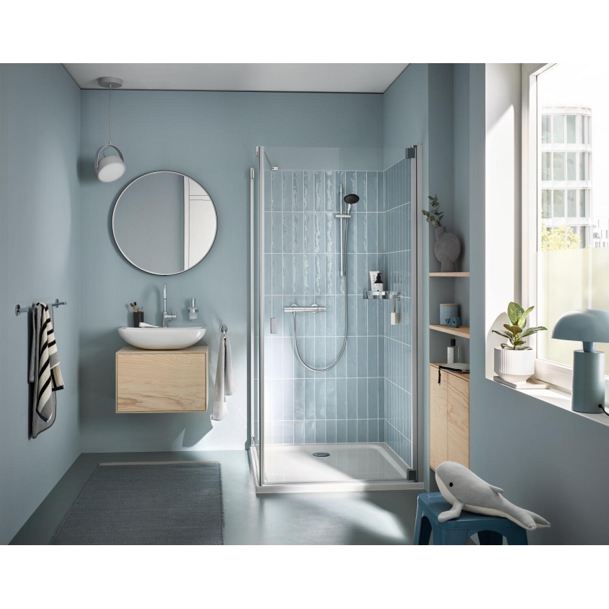 GROHE 34856000 - Doucheset met thermostatische kraan PRECISION GET 600 mm glanzend chroom
