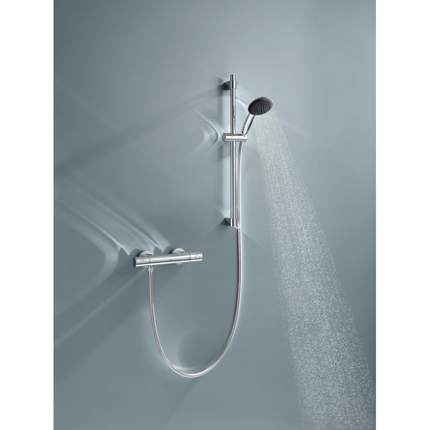 GROHE 34856000 - Doucheset met thermostatische kraan PRECISION GET 600 mm glanzend chroom