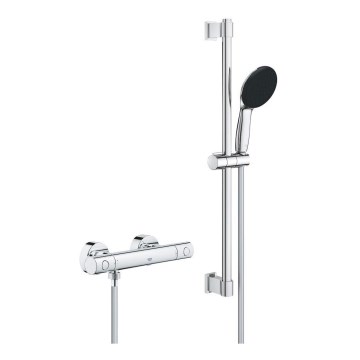 GROHE 34856000 - Doucheset met thermostatische mengkraan PRECISION GET 600 mm glanzend chroom