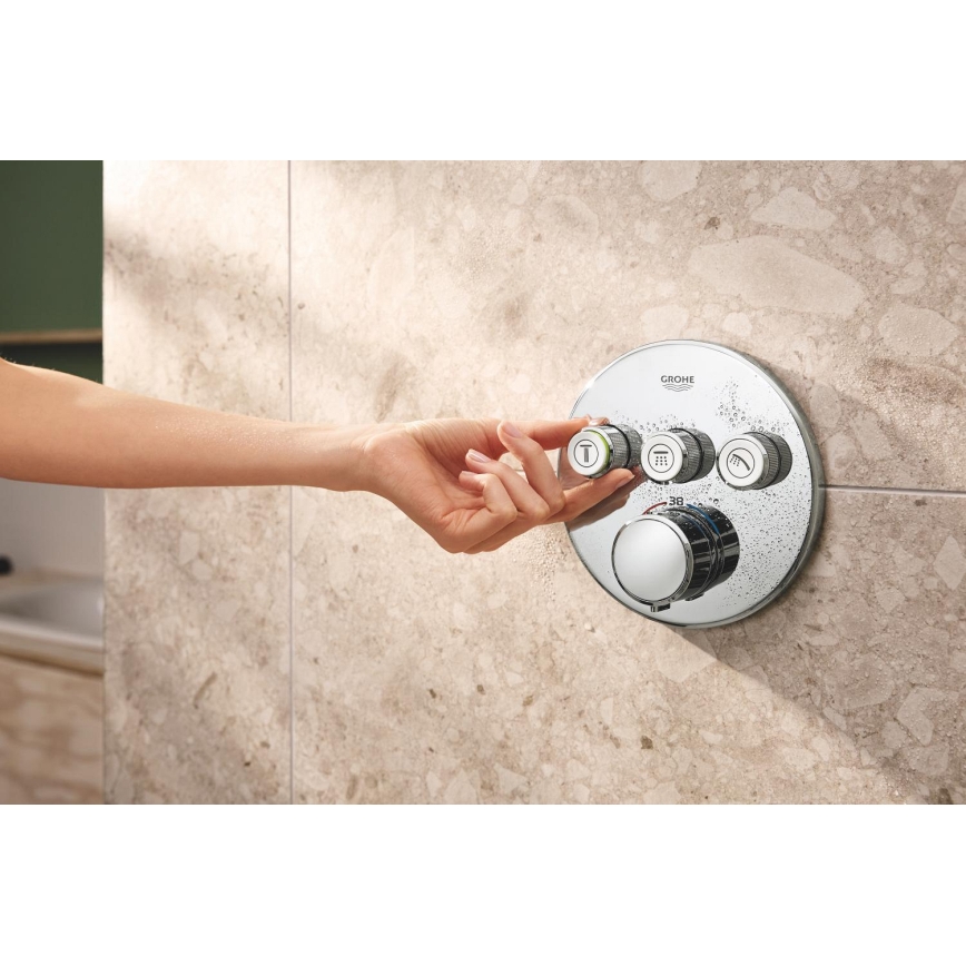 GROHE 34874000 - Douchesysteem PRECISION SMARTCONTROL 310 mm glanzend chroom