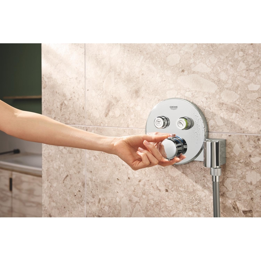 GROHE 34877000 - Douchesysteem VITALIO RAIN MONO 310 glanzend chroom