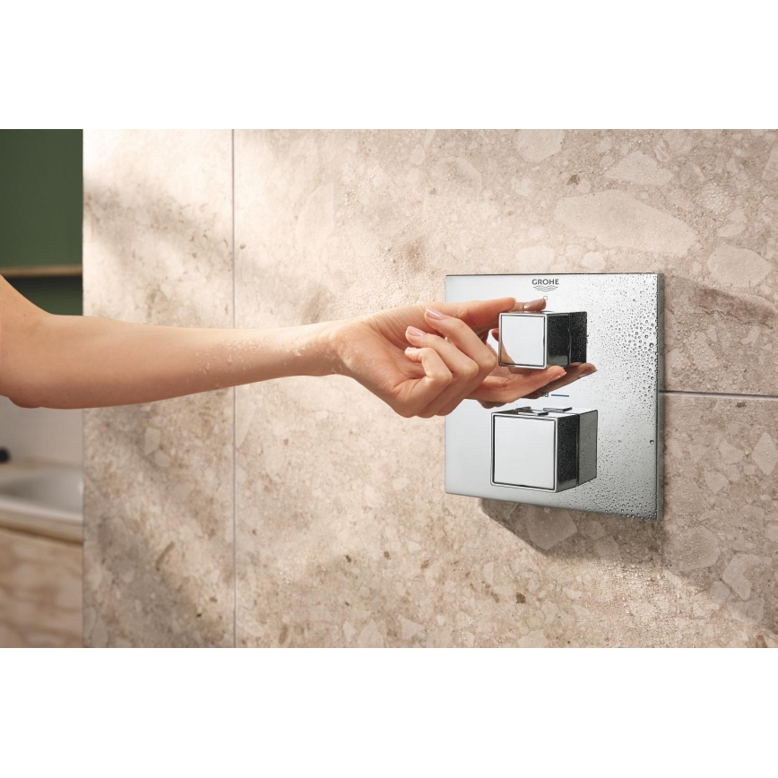 GROHE 34879000 - Inbouw douchesysteem PRECISION CUBE 310 × 310 mm chroom