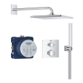 GROHE 34881000 - Inbouw douchesysteem PRECISION 310 × 310 mm glanzend chroom