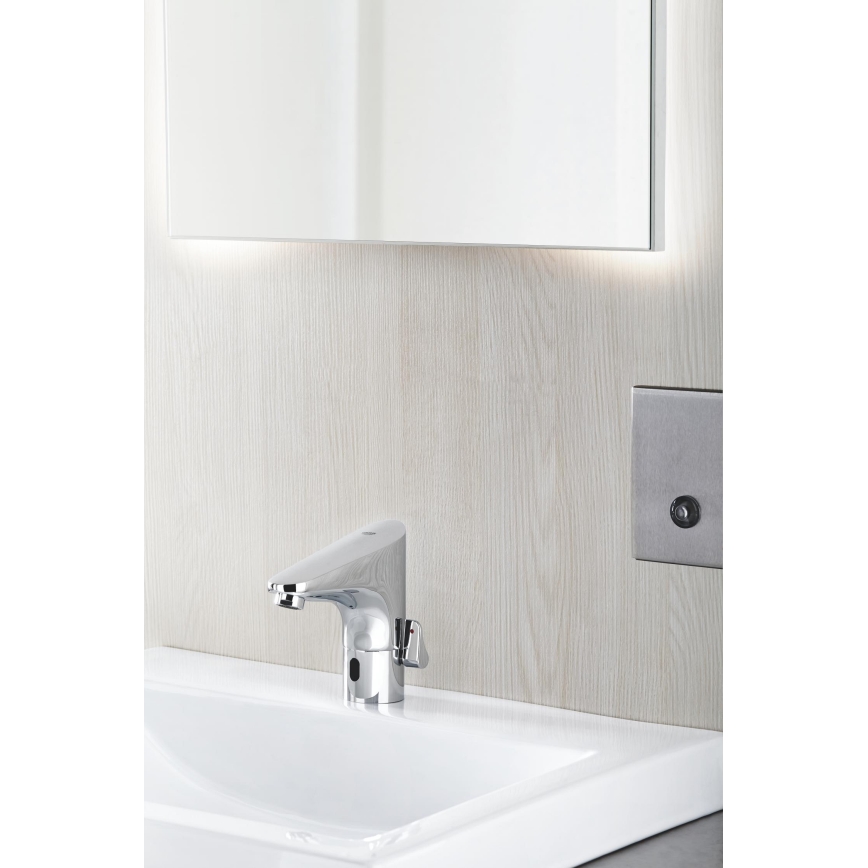 GROHE 36207001 - Elektronische wastafelkraan EUROPLUS E DN 15 glanzend chroom