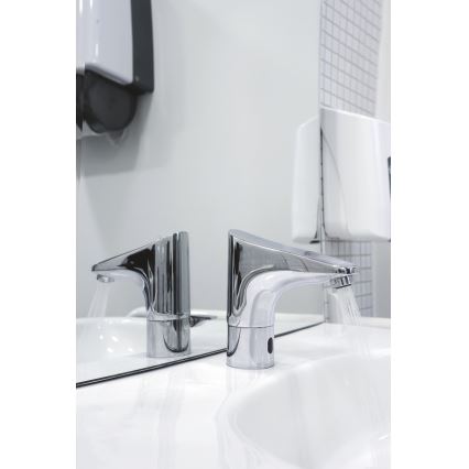 GROHE 36207001 - Elektronische wastafelkraan EUROPLUS E DN 15 glanzend chroom