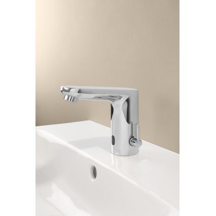 GROHE 36366002 - Elektronische wastafelmengkraan GET E glanzend chroom