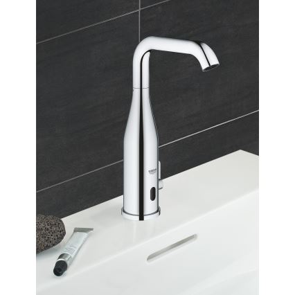 GROHE 36445000 - Infrarood elektronische wastafelkraan ESSENCE E glanzend chroom