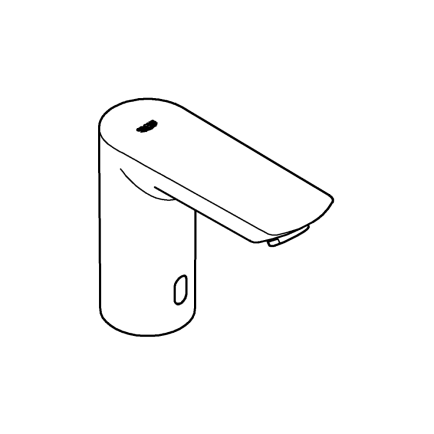 GROHE 36452000 - Infrarood elektronische wastafelkraan BAU COSMOPOLITAN E chroom