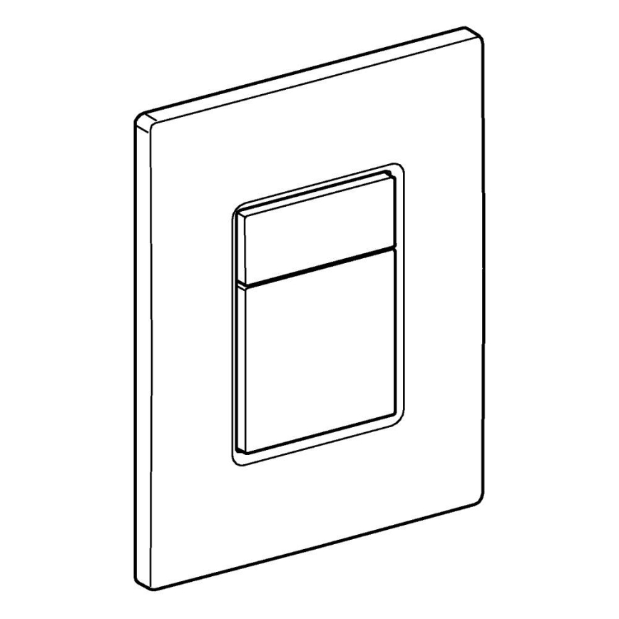 GROHE 38732SD0 - Bedieningsplaat SKATE COSMOPOLITAN 156 × 197 mm roestvrij staal