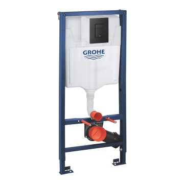 GROHE 38811KF0 - SOLIDO 3-in-1 wc-set 1,13 m, zwart