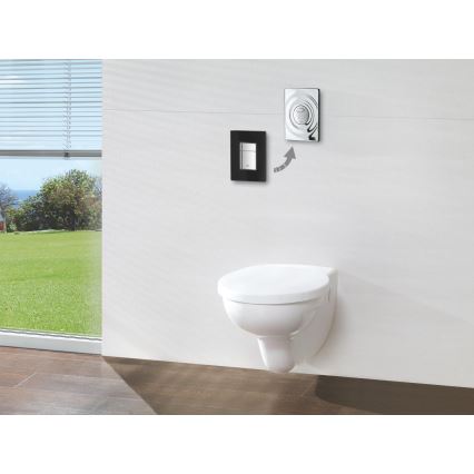 GROHE 38861000 - Bedieningsplaat SURF 156 × 197 mm, glanzend chroom