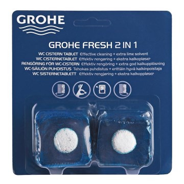 GROHE 38882000 - WC-tabletten FRESH gelschuim/wit