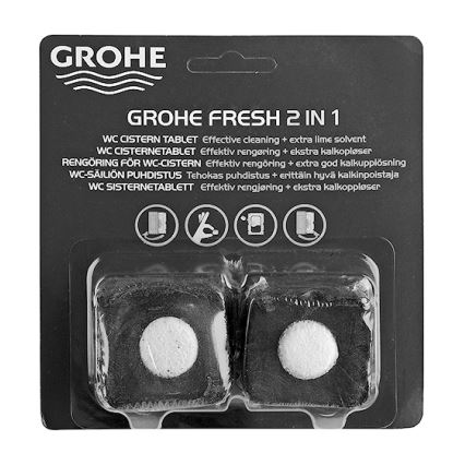 GROHE 38882000 - WC-tabletten FRESH gelschuim/wit