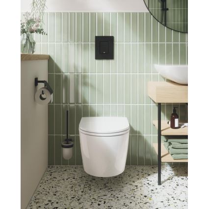 GROHE 389662430 - Spoelknop EVEN 156 × 197 mm zwart