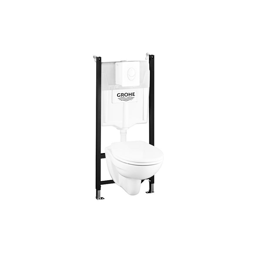 GROHE 39116000 - 4-in-1 set SOLIDO COMPACT 1,13 m duro-wit