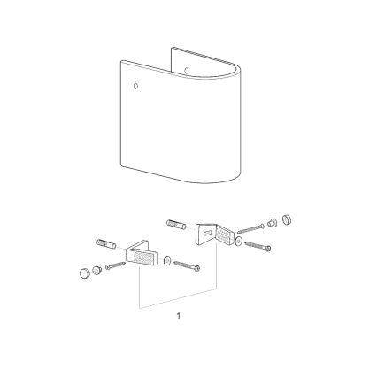 GROHE 39201000 - Halfzuil EURO CERAMIC 210 × 300 × 322 mm keramiek/wit