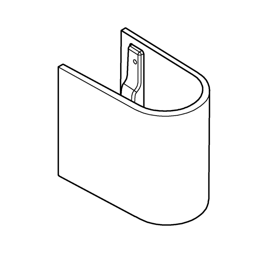 GROHE 39201000 - Halfzuil EURO CERAMIC 210 × 300 × 322 mm keramiek/wit