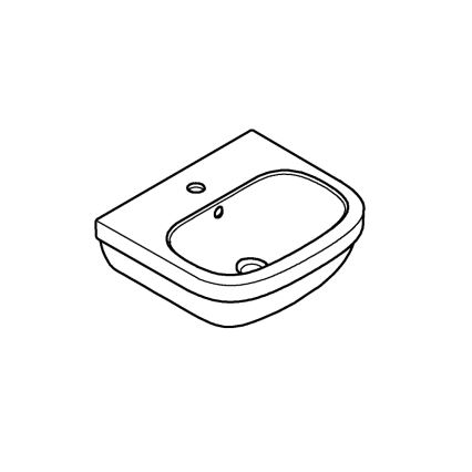 GROHE 39324000 - Wastafel EURO CERAMIC 450 × 400 mm keramiek/wit
