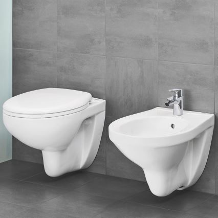 GROHE 39351000 - Hangend toilet BAU CERAMIC 53,1 × 36,8 × 36,3 cm, keramiek/wit