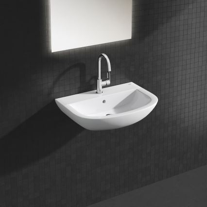 GROHE 39420000 - BAU CERAMIC wandhangende wastafel 646 × 468 mm, keramiek/wit