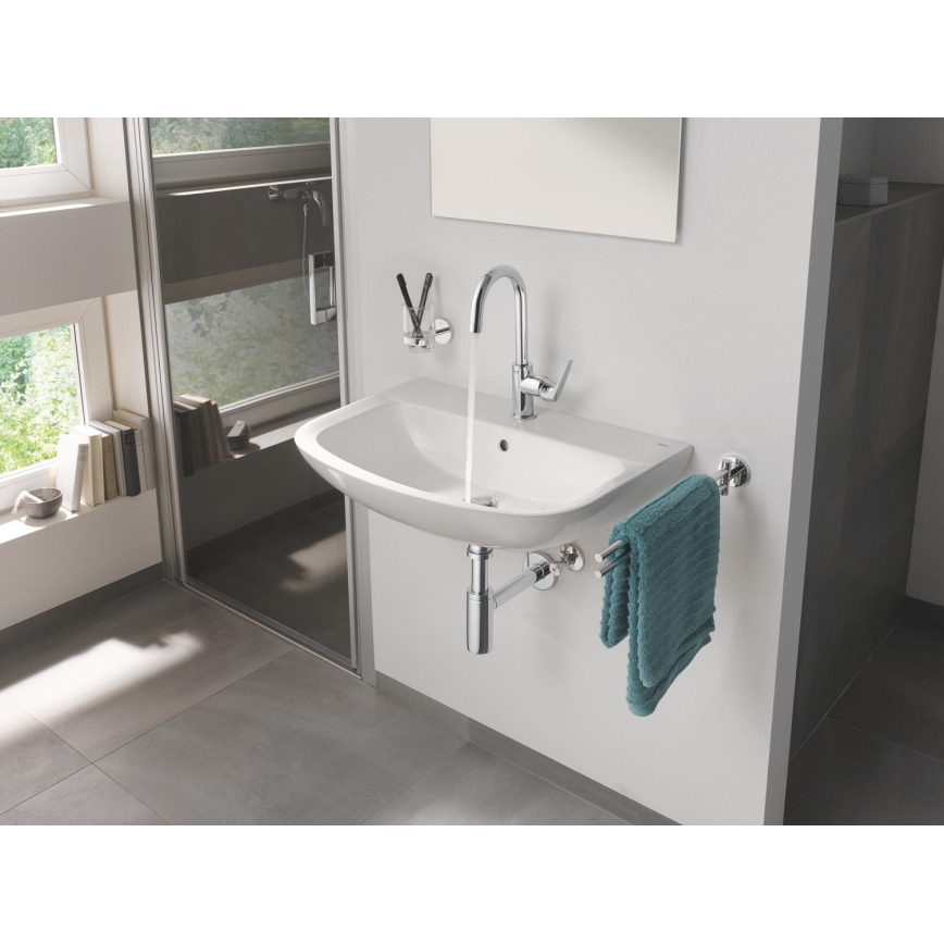 GROHE 39420000 - BAU CERAMIC wandhangende wastafel 646 × 468 mm, keramiek/wit