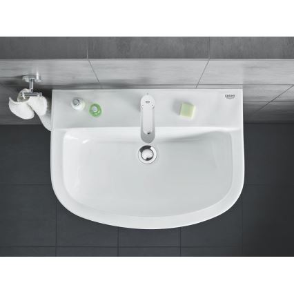 GROHE 39421000 - Wandgemonteerde wastafel BAU CERAMIC 609 × 442 mm keramiek/wit