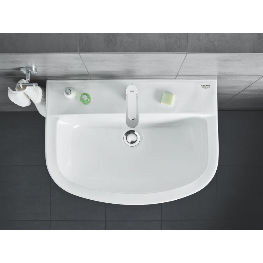 GROHE 39421000 - Wandgemonteerde wastafel BAU CERAMIC 609 × 442 mm keramiek/wit
