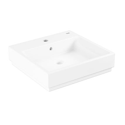 GROHE 3947400H - Wastafel CUBE CERAMIC 500 × 490 mm keramiek/wit