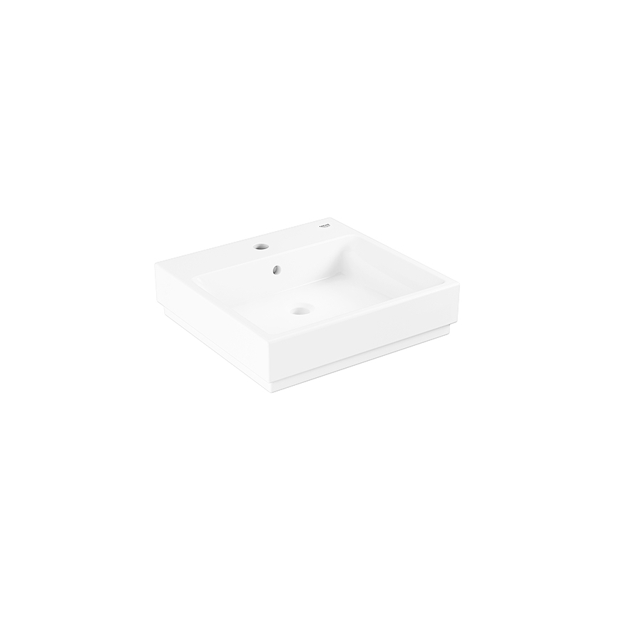 GROHE 3947400H - Wastafel CUBE CERAMIC 500 × 490 mm keramiek/wit