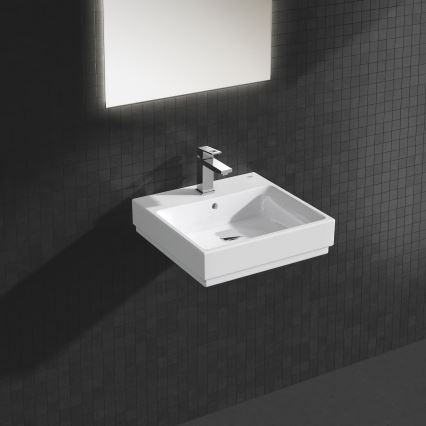 GROHE 3947400H - Wastafel CUBE CERAMIC 500 × 490 mm keramiek/wit