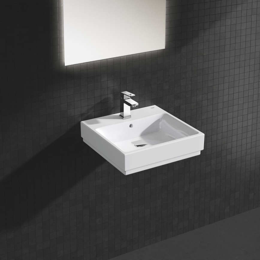 GROHE 3947400H - Wastafel CUBE CERAMIC 500 × 490 mm keramiek/wit