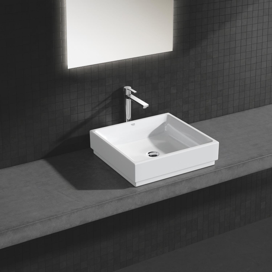 GROHE 3948100H - Wastafel CUBE 500 × 470 mm keramiek/wit