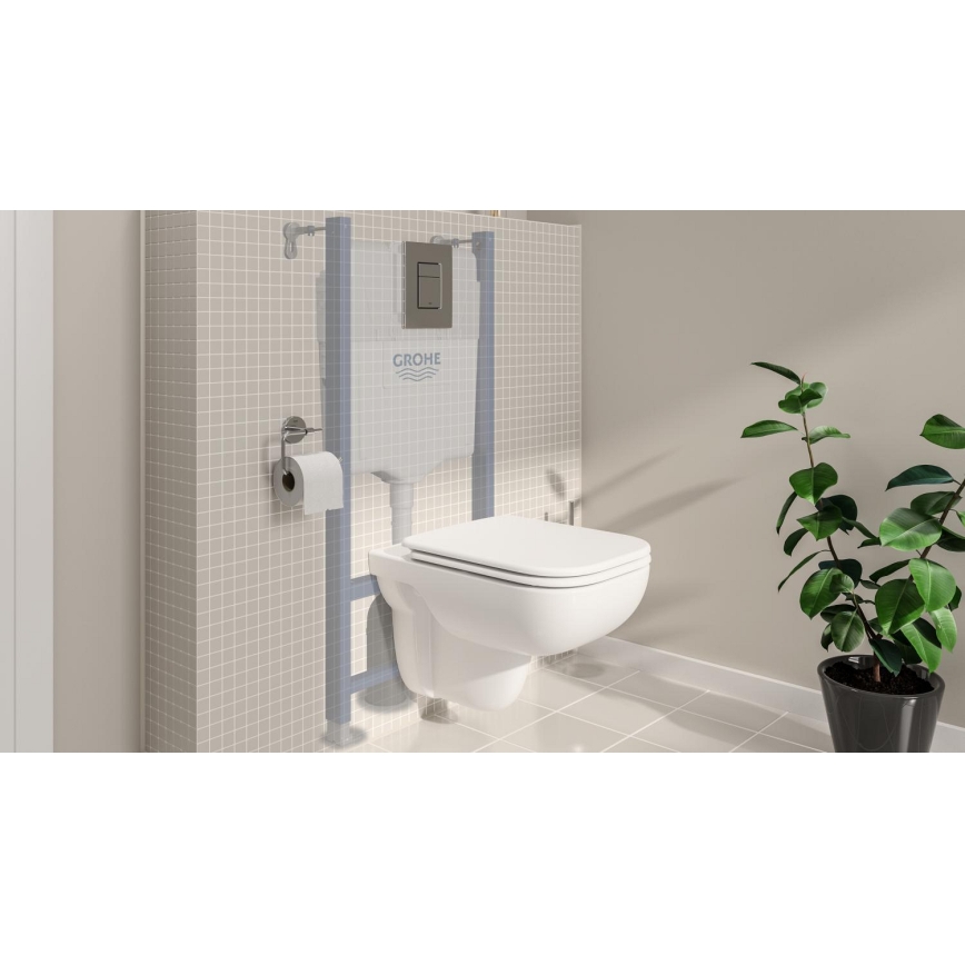 GROHE 39816000 - Toiletset SOLIDO COMPACT 1,13 m keramiek/wit