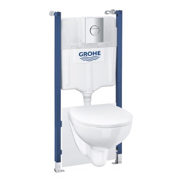 GROHE 39900000 - SOLIDO 6-in-1 set, 1,13 m, keramiek/wit