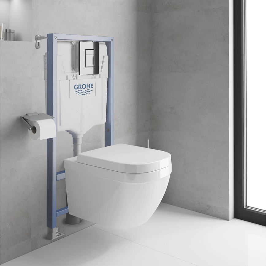 GROHE 39941000 - SOLIDO WC-set 1,13 m, glanzend chroom